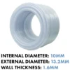 Clear braided pvc pipe 10mm*1. 6mm – clear braided flexible pvc hose uk