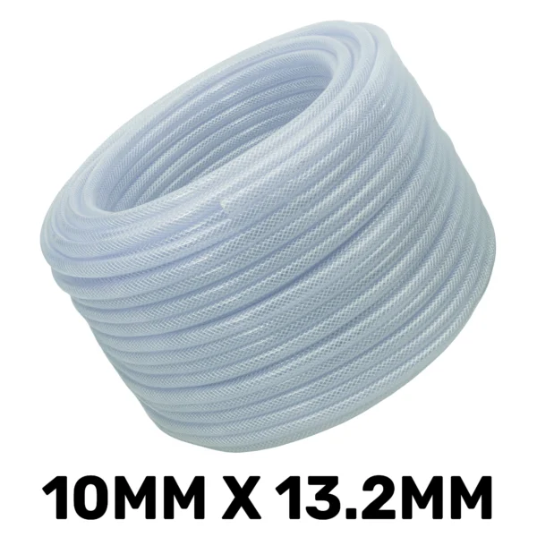Clear braided pvc pipe 10mm*1. 6mm – clear braided flexible pvc hose uk