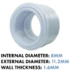 Clear braided pvc pipe 8mm*1. 6mm – clear braided flexible pvc hose uk