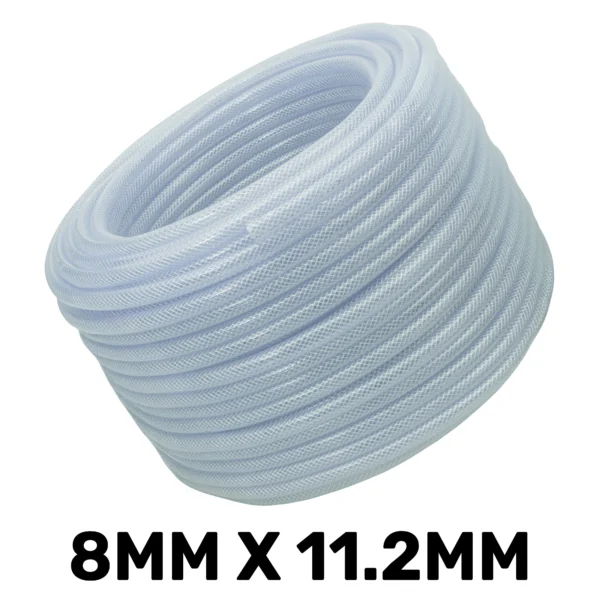 Clear braided pvc pipe 8mm*1. 6mm – clear braided flexible pvc hose uk