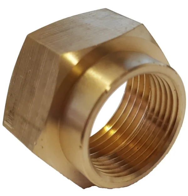 Brass reducing socket 3/4" - 1/2" bspf – heavy duty pipe & hose fitting uk