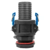 Camlock male - water butt connector with hose tail – heavy duty pipe & hose fitting uk