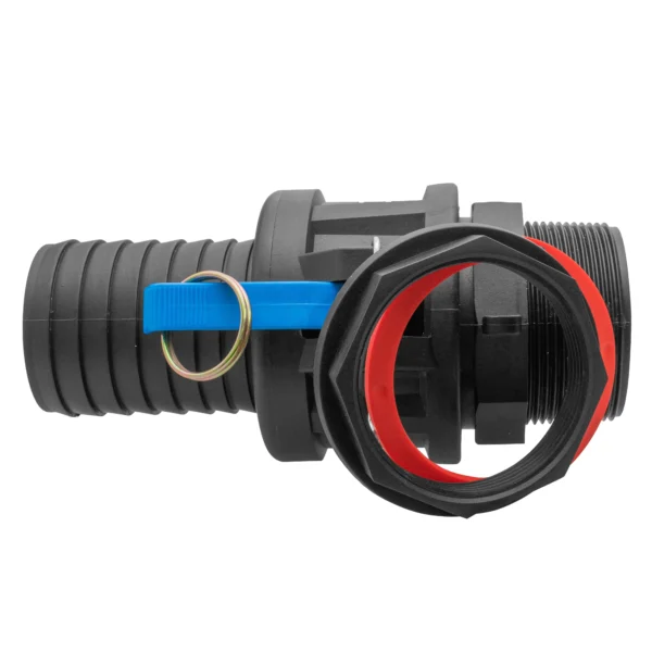 Camlock male - water butt connector with hose tail – heavy duty pipe & hose fitting uk