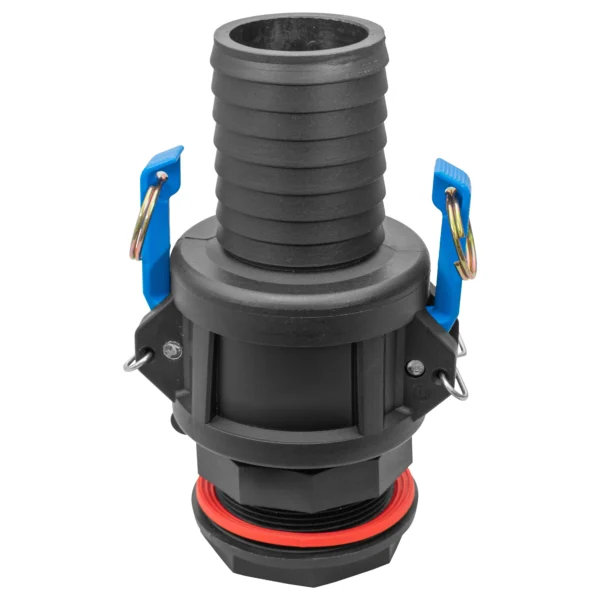 Camlock male - water butt connector with hose tail – heavy duty pipe & hose fitting uk