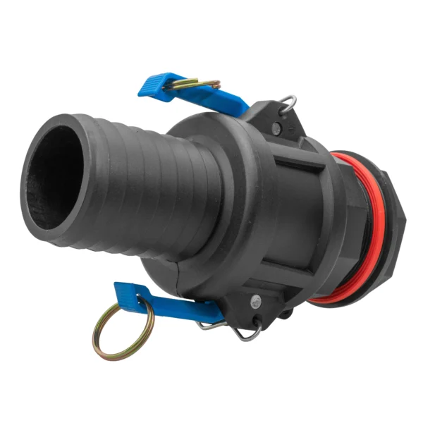 Camlock male - water butt connector with hose tail – heavy duty pipe & hose fitting uk