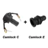 Camlock type c + e – heavy duty pipe & hose fitting uk