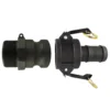 Camlock type f + c 4" – heavy duty pipe & hose fitting uk