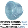 Clear pvc pipe 12mm*15mm – clear flexible pvc water pipe uk