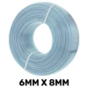 Clear pvc pipe 6mm×8mm, 1m – clear flexible pvc water pipe uk