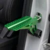 Car door step type d green – universal folding car roof access door step uk