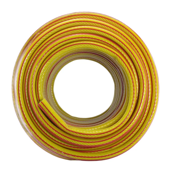 Premium garden hose 6-layer 1/2 inch pipe yellow 50m – kink-free heavy duty garden hose pipe uk