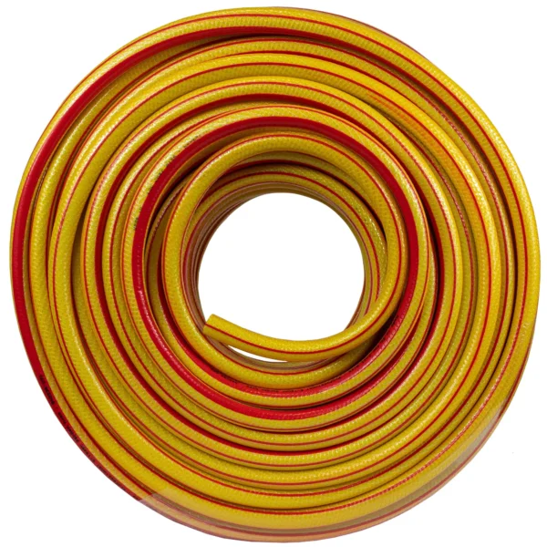 Premium garden hose 6-layer 1/2 inch pipe yellow 50m – kink-free heavy duty garden hose pipe uk
