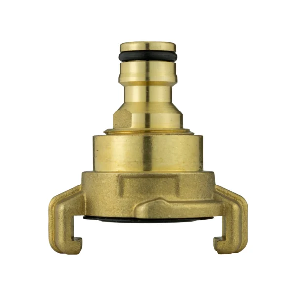 Claw - hose quick connector - snap on male (brass) – heavy duty pipe & hose fitting uk