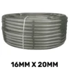 Grey semi-transparent pvc pipe 16mm*20mm, 1m – heavy duty pipe & hose fitting uk