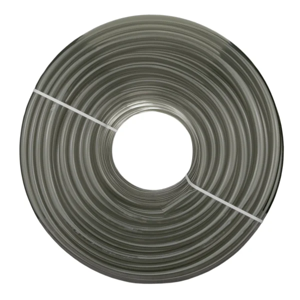 Grey semi-transparent pvc pipe 4mm×6mm, 1m – heavy duty pipe & hose fitting uk