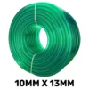 Green semi-transparent pvc pipe 10mm*13mm, 1m – heavy duty pipe & hose fitting uk