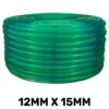 Green semi-transparent pvc pipe 12mm*15mm, 1m – heavy duty pipe & hose fitting uk