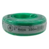 Green semi-transparent pvc pipe 4mm x 6mm, 1m – heavy duty pipe & hose fitting uk