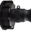 Ibc 2" s60x6 cap with ¾" type f camlock – heavy duty pipe & hose fitting uk
