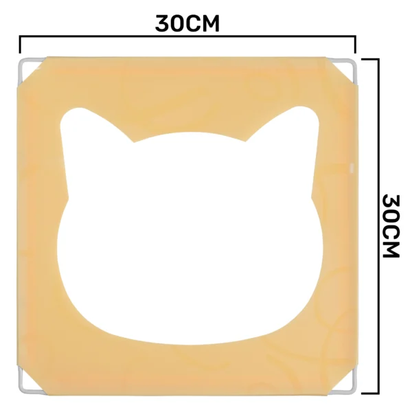Kitty cubby cat cube play tower maxi in cream – premium pet accessory for dogs & cats uk