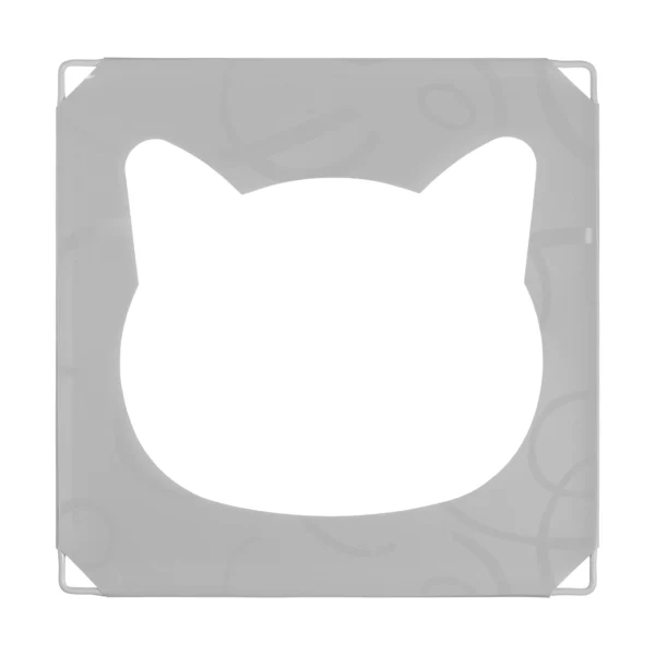 Gray kitty cubby cat cube play house mini – premium pet accessory for dogs & cats uk