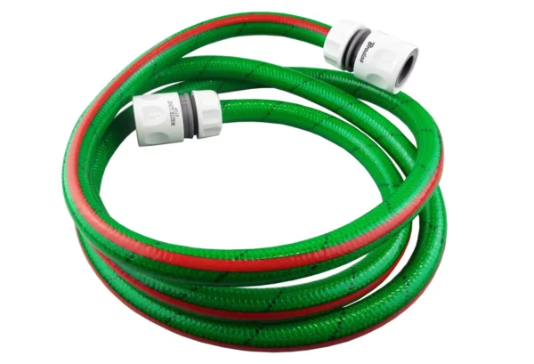 Premium garden hose set green 30m – kink-free heavy duty garden hose pipe uk
