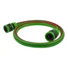 Premium garden hose green 9m with green lock connectors – kink-free heavy duty garden hose pipe uk