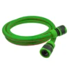Premium garden hose green 9m with green lock connectors – kink-free heavy duty garden hose pipe uk