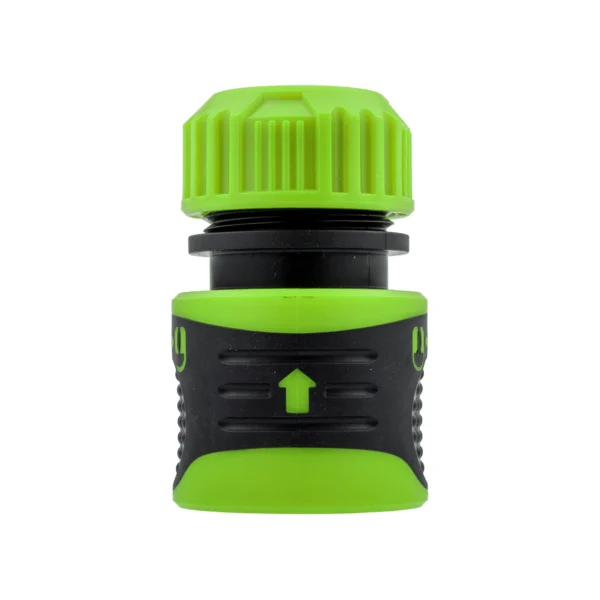 Premium garden hose green 9m with green lock connectors – kink-free heavy duty garden hose pipe uk