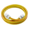 Premium garden hose set yellow 50m – kink-free heavy duty garden hose pipe uk