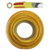 Premium garden hose set yellow 50m – kink-free heavy duty garden hose pipe uk