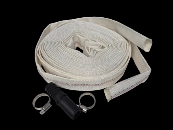Lay flat set b heavy duty 2 inch 30m pipe and hose fitting with 2 hose clips and repair joiner uk