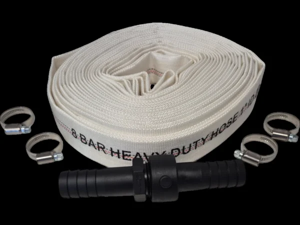 Lay flat set e – heavy duty pipe & hose fitting uk, 2 inch, 30m