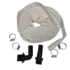 Lay flat set f – 2 inch 30m heavy duty pipe & hose fitting with 4x hose clips and male thread connector with elbow uk
