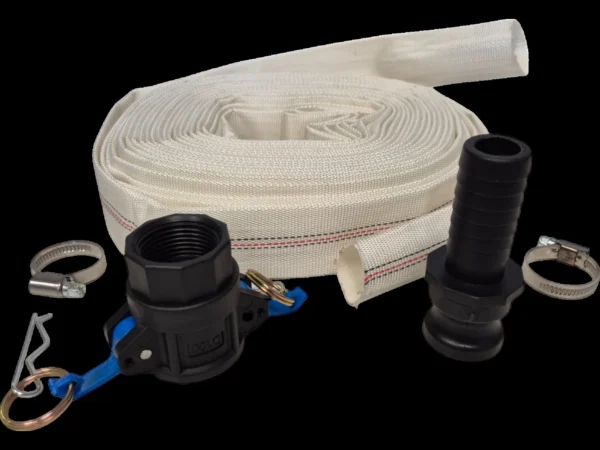 Lay flat set h – heavy duty pipe & hose fitting uk, 2 inch, 30m