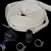 Lay flat set j 2 inch 30m heavy duty pipe & hose fitting with 2x hose clips and camlock type b plus cam type e uk