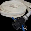 Lay flat set k 2 inch 30m heavy duty pipe & hose fitting with hose clips and camlock type c plus cam type a uk