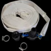 Lay flat set k 2 inch 30m heavy duty pipe & hose fitting with hose clips and camlock type c plus cam type a uk