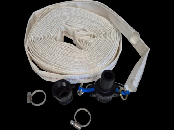 Lay flat set k 2 inch 30m heavy duty pipe & hose fitting with hose clips and camlock type c plus cam type a uk