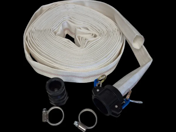 Lay flat set k 2 inch 30m heavy duty pipe & hose fitting with hose clips and camlock type c plus cam type a uk