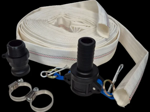 Lay flat set l – heavy duty pipe & hose fitting uk, 2 inch, 30m