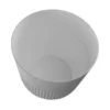 Luca pot without hole 140mm white – luca decorative garden plant pot uk