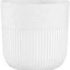 Luca pot without hole 160mm white – luca decorative garden plant pot uk
