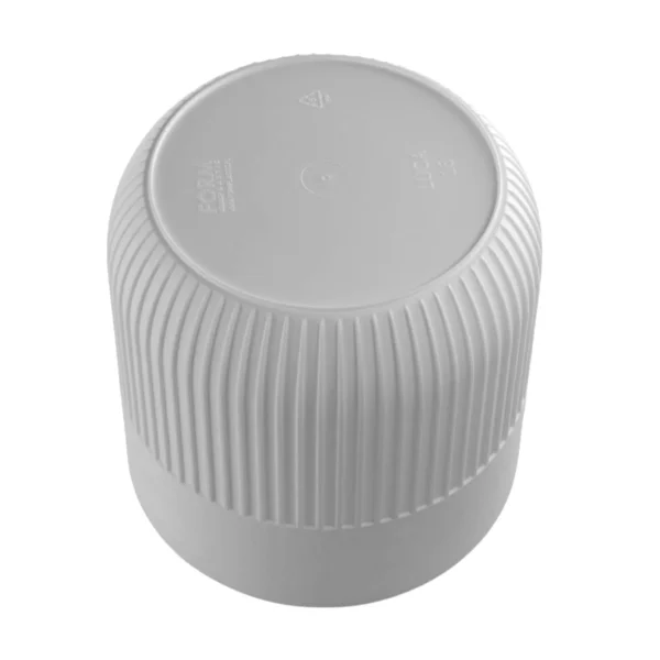 Luca pot without hole 160mm white – luca decorative garden plant pot uk