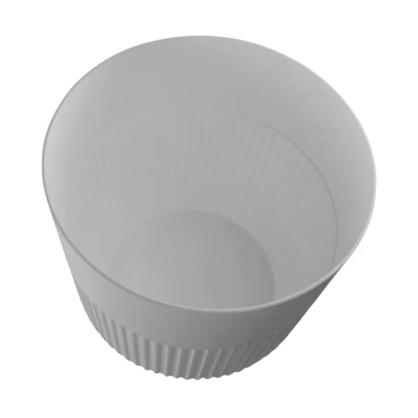 Luca pot without hole 160mm white – luca decorative garden plant pot uk