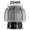 Mdpe stop end 25mm – heavy duty pipe & hose fitting uk