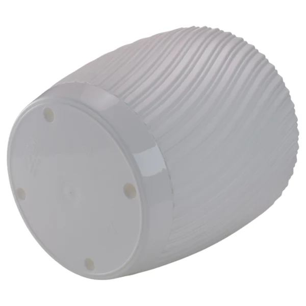 Mika pot with saucer 150mm white