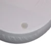 Mika pot with saucer 150mm white