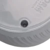 Mika pot with saucer 170mm platinum