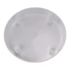 Mika pot with saucer 170mm white – home diy accessory uk